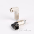 Conector rápido de encaixe pneumático de cotovelo macho estendido PLL